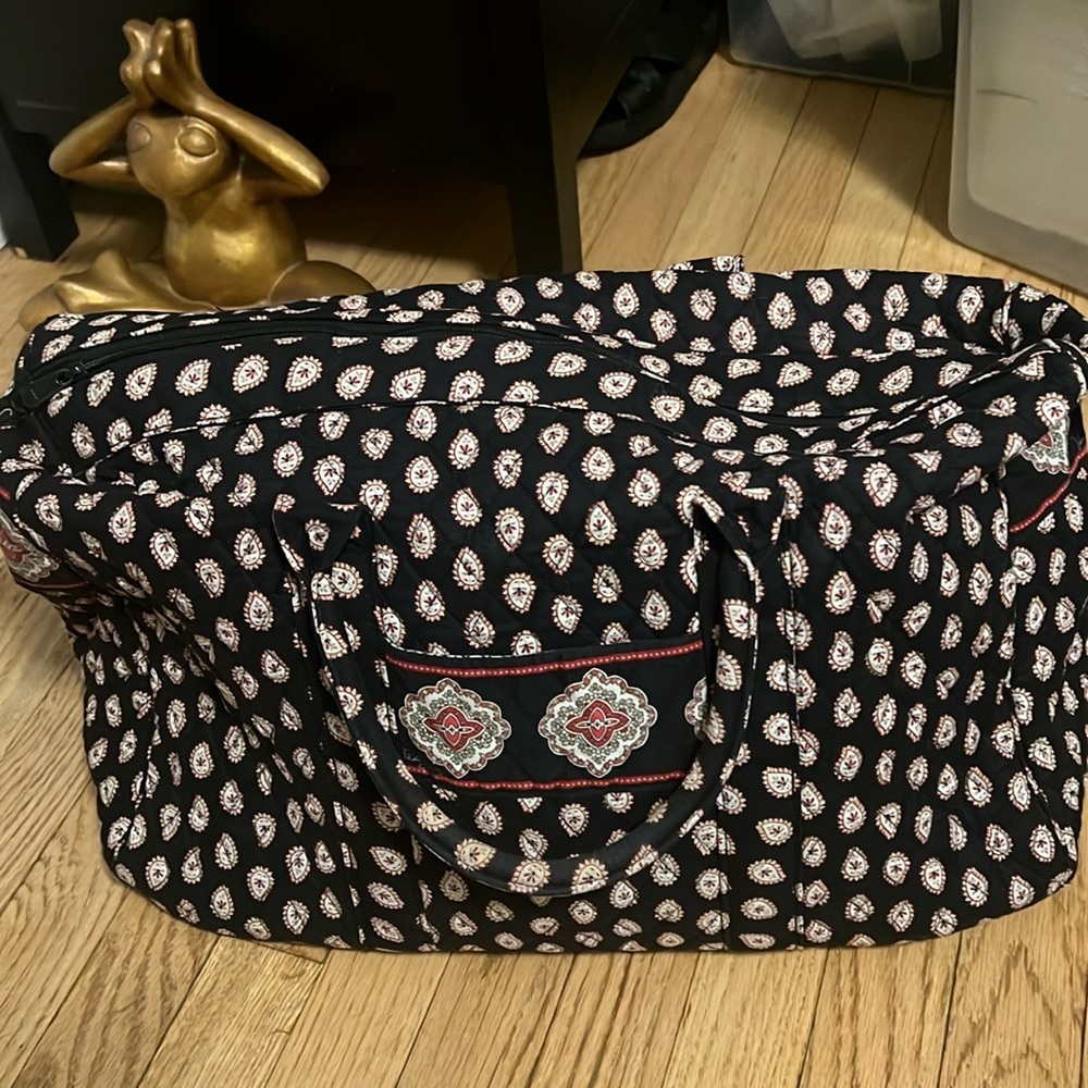 Vera Bradley Quilted Large Duffle Bag